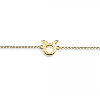 JWLS4U | Zodiac Sign Bracelets Gold 8